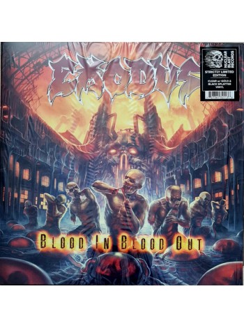 1700116		Exodus – Blood In Blood Out, 2 LP	"	Heavy Metal, Thrash"	2014	"	Nuclear Blast Records – NBR 34113"	S/S	"	USA & Europe"	Remastered	2024	Clear W/ Gold & Black