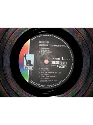 400050	Creedence Clearwater Revival...Classic Rock..M	-Pendulum (OBI, ins, jins),	1970/1970,	Liberty -LP-80166,	Japan,	NM/NM