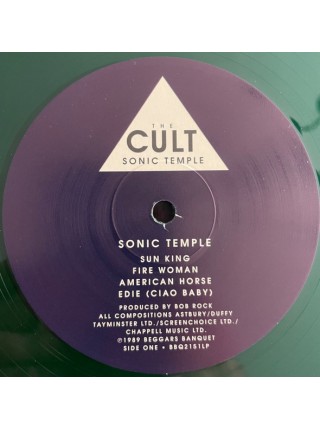 35008823	 The Cult – Sonic Temple, 2lp	" 	Alternative Rock"	Transparent Green, Gatefold, Limited	1989	" 	Beggars Banquet – BBQ 2151 LPE"	S/S	 Europe 	Remastered	11.08.2023