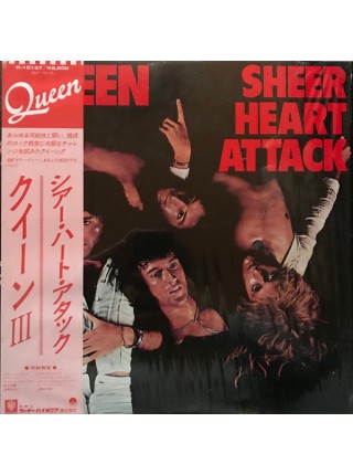 400691	Queen – Sheer Heart Attack ( NO OBI)		,	1974/1982	,	Elektra – P-10137E		Japan,	,	EX/EX