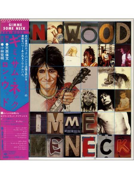 1402522	Ron Wood ‎– Gimme Some Neck ( No  OBI)	Classic Rock 	1979	CBS/Sony 25AP 1580	NM/NM	Japan