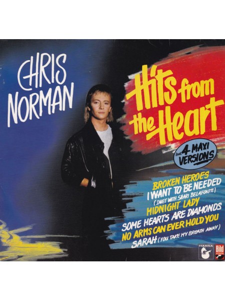 1402541	Chris Norman – Hits From The Heart	Electronic, Synth-Pop, Soft Rock	1988	Hansa – 208 948	NM/EX	Germany