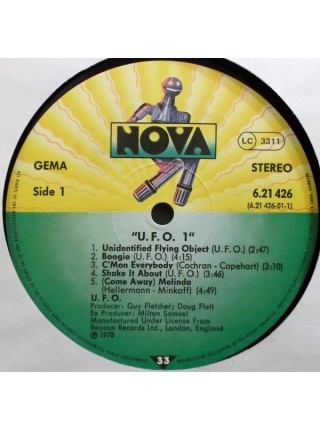 1402546		UFO - UFO 1 	Hard Rock, Psychedelic Rock	1970	Nova – 6.21426 AO, Nova – 6.21 426	NM/EX	Germany	Remastered	####