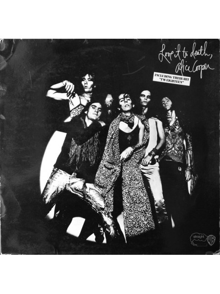 1402561	Alice Cooper ‎– Love It To Death  (Re 1972) (конверт сверху пробит)	Garage Rock, Prog Rock	1971	Warner Bros. Records – 62 533, Straight – 62 533	EX/EX	Germany