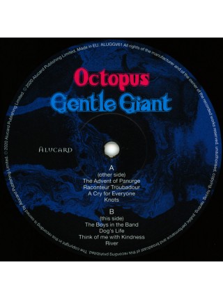 35014390	 Gentle Giant – Octopus	"	Prog Rock "	Black, 180 Gram, Gatefold	1972	"	Alucard – ALUGGV61 "	S/S	 Europe 	Remastered	03.04.2020