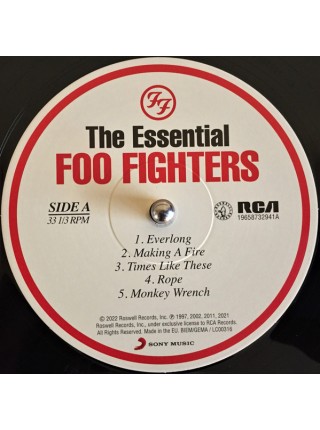 35014342	 Foo Fighters – The Essential, 2lp	" 	Alternative Rock"	Black, Gatefold	2022	"	Roswell Records – 19658732941 "	S/S	 Europe 	Remastered	28.10.2022