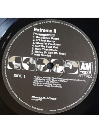 35014353	 Extreme  – Extreme II: Pornograffitti (A Funked Up Fairy Tale)	"	Heavy Metal, Hard Rock, Funk Metal "	Black, 180 Gram	1990	" 	Music On Vinyl – MOVLP793"	S/S	 Europe 	Remastered	20.07.2017