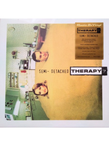 35014355	 Therapy? – Semi-Detached	"	Alternative Rock "	Yellow Black Marbled, 180 Gram, Limited	1998	"	Music On Vinyl – MOVLP3567 "	S/S	 Europe 	Remastered	27.10.2023