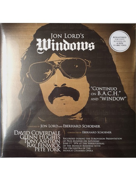 170047	Jon Lord ‎– Windows	1974/2019	Ear Music ‎– 0214171EMU	S/S	Europe
