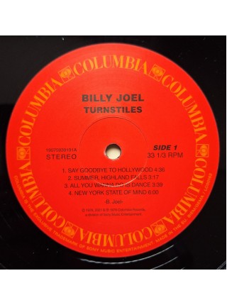 35014739	 	 Billy Joel – Turnstiles	"	Pop Rock "	Black	1976	" 	Columbia – 19075939191"	S/S	 Europe 	Remastered	05.04.2024