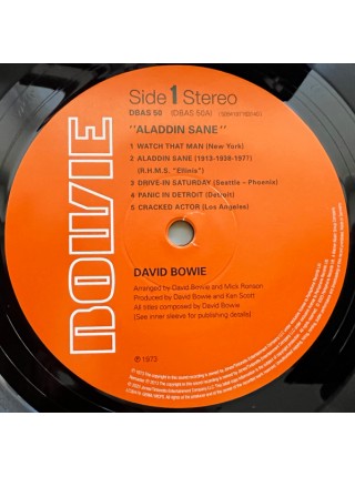 35000565	David Bowie – Aladdin Sane 	" 	Pop Rock"	1973	Remastered	2023	" 	Parlophone – DBAS 50, Parlophone – 5054197183140"	S/S	 Europe 