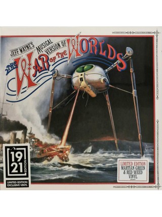 35016815	 	 Jeff Wayne – Jeff Wayne's Musical Version Of The War Of The Worlds	" 	Prog Rock"	Martian Green & Red Weed, Gatefold, Limited, 2lp	1978	" 	Sony Music – 19802809391"	S/S	 Europe 	Remastered	28.06.2024