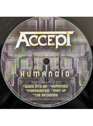 35016829	 	 Accept – Humanoid	" 	Heavy Metal"	Black	2021	" 	Napalm Records – NPR1213VINYL"	S/S	 Europe 	Remastered	26.04.2024