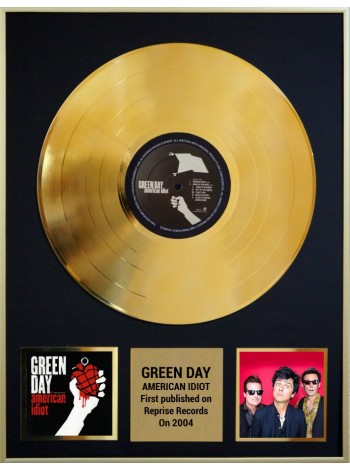 98018	Золотая реплика музыкального альбома	Green Day - American Idiot   ( При заказе любых 3 шт. цена 5 000 руб.)