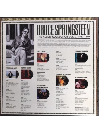 35014426	Bruce Springsteen – The Album Collection Vol. 2, 1987-1996, 10lp 	" 	Rock"	Black, Box, Limited	2018	"	Columbia – 88985460181 "	S/S	 Europe 	Remastered	18.05.2018