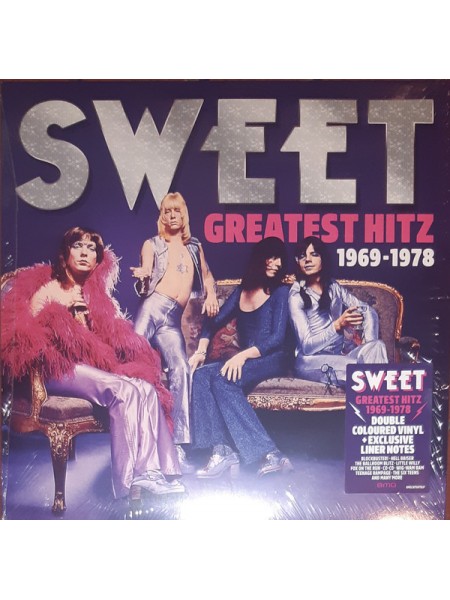35014434	 Sweet – Greatest Hitz 1969-1978, 2lp	" 	Glam"	Pink & Grape	2002	"	BMG – BMGCAT587DLP "	S/S	 Europe 	Remastered	07.10.2022