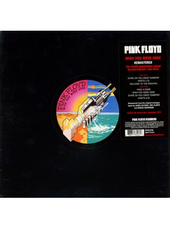 35000274	Pink Floyd – Wish You Were Here 	" 	Prog Rock, Pop Rock"	1975	Remastered	2016	" 	Pink Floyd Records – PFRLP9, Pink Floyd Records – 88875184261"	S/S	 Europe 	14 окт. 2016 г.