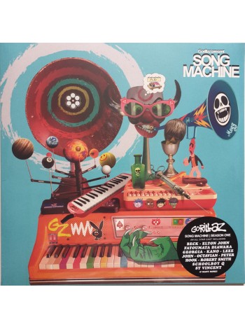 35000090	Gorillaz – Song Machine Season One 	" 	Dance-pop"	Black Vinyl	2020	" 	Parlophone – 0190295209414"	S/S	 Europe 	Remastered	2020