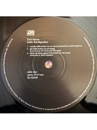 35000463	Tori Amos – Little Earthquakes  2LP 	" 	Alternative Rock, Acoustic"	1991	Remastered	2023	" 	Atlantic – R1 82358, Atlantic – 603497839049"	S/S	 Europe 