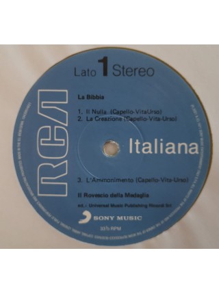 35000805	Il Rovescio Della Medaglia – La Bibbia 	" 	Prog Rock"	1971	Remastered	2021	" 	RCA Italiana – 19439854821, Sony Music Entertainment Italy S.p.A. – 19439854821"	S/S	 Europe 