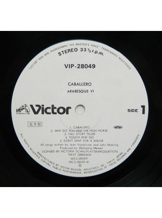 400026		Arabesque – Arabesque VI	"	Disco"	1982	"	Victor – VIP-28049"	NM/NM	Japan	Remastered	1982