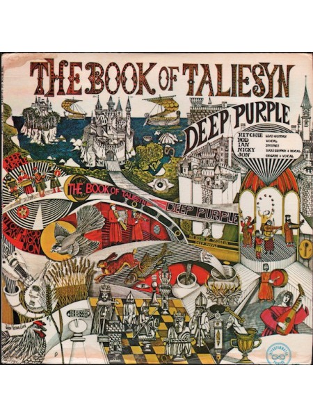 1200137	Deep Purple – The Book Of Taliesyn	"	Psychedelic Rock, Prog Rock"	1969	"	Harvest – 1C 062-04 000"	EX+/EX+	Germany