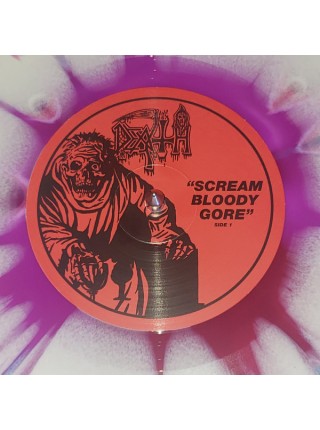 35016942	 	 Death  – Scream Bloody Gore	" 	Death Metal"	Violet White Red Splatter, Limited	1987	" 	Relapse Records – RR7324"	S/S	 Europe 	Remastered	12.04.2024