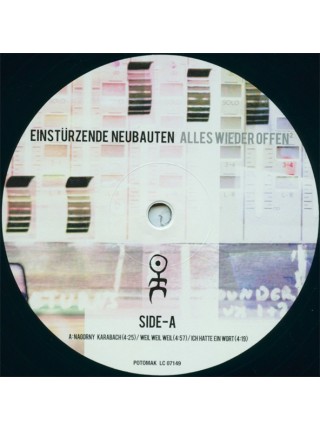 35004303	 Einstürzende Neubauten – Alles Wieder Offen  2lp	" 	Alternative Rock, Industrial"	2007	" 	Potomak – 904431"	S/S	 Europe 	Remastered	2007