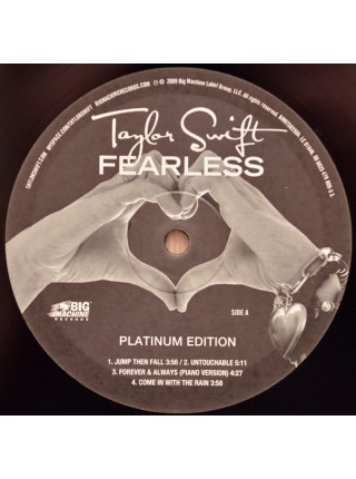 35007187		 Taylor Swift – Fearless (Platinum Edition)  2lp	" 	Country"	Black, 180 Gram, Gatefold	2008	" 	Big Machine Records – BMRTS0250A"	S/S	 Europe 	Remastered	18.11.2016