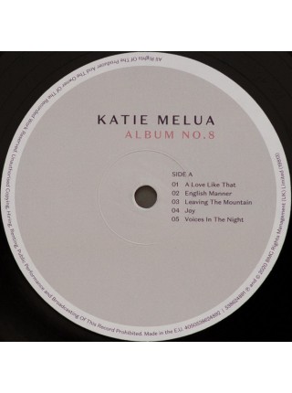 35007207		 Katie Melua – Album No. 8	" 	Easy Listening, Contemporary Jazz"	Black, Gatefold	2020	" 	BMG – 538624891"	S/S	 Europe 	Remastered	16.10.2020