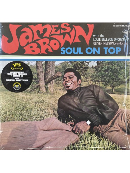 35007232	 James Brown – Soul On Top  (Verve By Request)	" 	Jazz, Funk / Soul"	1970	" 	Verve Records – B0036053-01"	S/S	 Europe 	Black, 180 Gram, Gatefold, Verve By Request Series	13.1.2023
