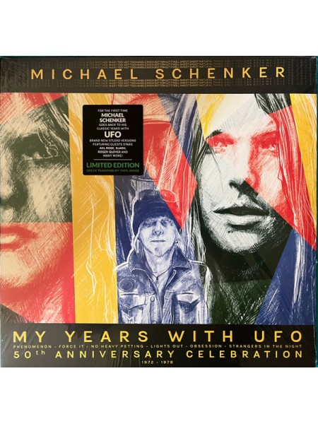 35062311	 	  Michael Schenker – My Years With Ufo (50th Anniversary Celebration 1972-1978)	"	Hard Rock "	Green Transparent, Limited, 2 LP	2024	"	Ear Music – 0219356EMU "	S/S	 Europe 	Remastered	20.09.2024