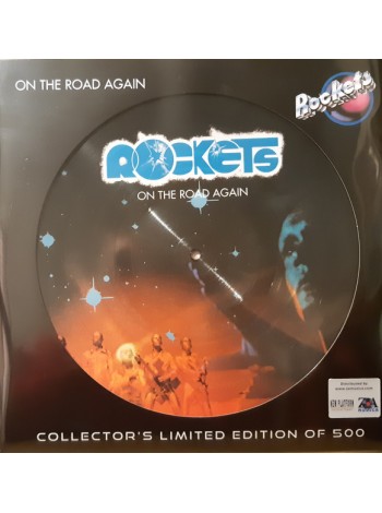 1404361		Rockets - On The Road Again 	 Picture Disc	Space Rock, Disco, Prog Rock	1978	Intermezzo srl – RLP 010200 (PIC)	M/M	Italy	Remastered	2022