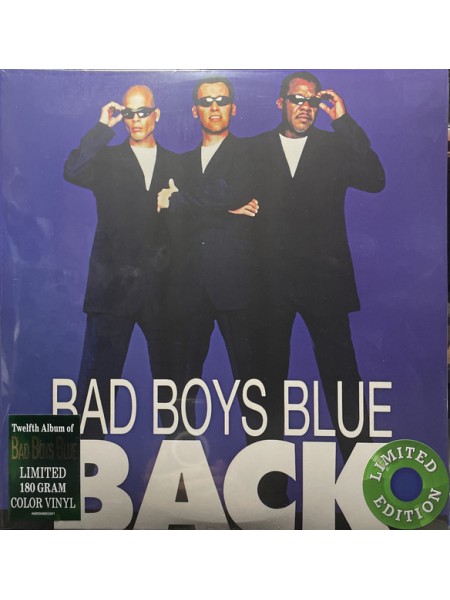 300007	Bad Boys Blue – Back  ( Re. 2023) 2LP	"	Europop"	1998	"	ВСМ Паблиш – 4680068802691"	S/S	"	Europe"