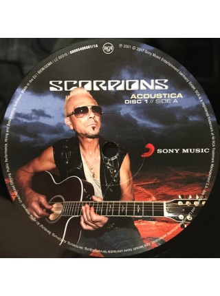 33002000	 Scorpions – Acousticaб 2lp	" 	Rock,	Acoustic"	 Альбом, переиздание	2001	" 	Sony Music – 88985406981, RCA – 88985406981"	S/S	 Europe 	Remastered	14.04.17