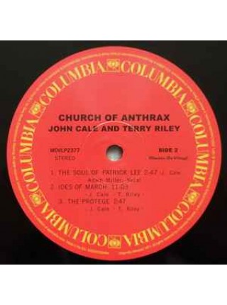35014472	 John Cale & Terry Riley – Church Of Anthrax	"	Modern Classical, Abstract, Minimal "	Black, 180 Gram	1971	"	Music On Vinyl – MOVLP2377 "	S/S	 Europe 	Remastered	27.03.2020