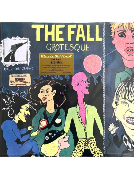 35014485	 The Fall – Grotesque (After The Gramme)	" 	Post-Punk, Art Rock"	Translucent Yellow, 180 Gram, Limited	1980	"	Music On Vinyl – MOVLP3320 "	S/S	 Europe 	Remastered	24.11.2023
