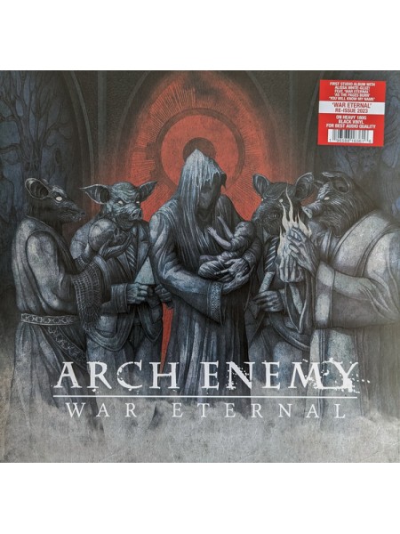 35014766	 	 Arch Enemy – War Eternal	" 	Death Metal, Symphonic Metal"	Black, 180 Gram	2014	" 	Century Media – 19658816361"	S/S	 Europe 	Remastered	18.08.2023