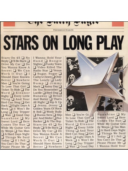 1403834		Stars On / Long Tall Ernie And The Shakers – Stars On Long Play	Funk / Soul, Classic Rock, Disco	1981	Radio Records – RR 16044	NM/NM	USA	Remastered	1981