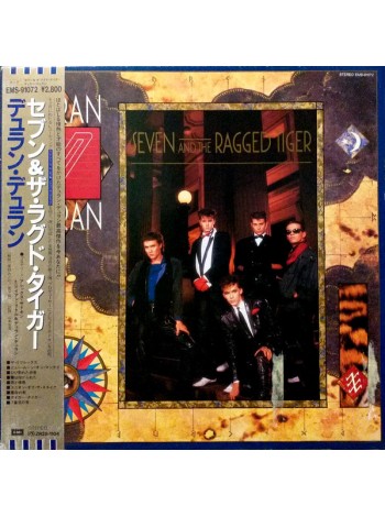 1403850		Duran Duran ‎–Seven And The Ragged Tiger 	Electronic, Synth-pop	1983	EMI – EMS-91072	NM/EX+	Japan	Remastered	1983