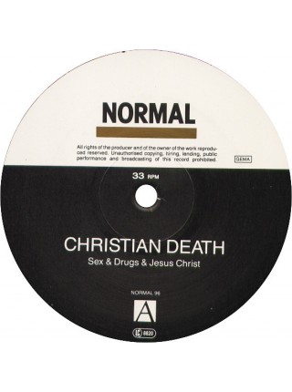 1403809		Christian Death – Sex And Drugs And Jesus Christ	Goth Rock 	1988	Normal – NORMAL 96	EX/NM	Germany	Remastered	1988