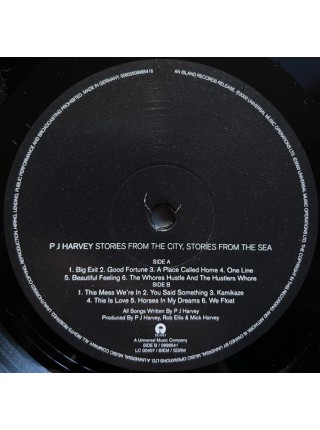 35003159	 P J Harvey – Stories From The City, Stories From The Sea	" 	Alternative Rock"	2000	" 	Island Records – 0898541"	S/S	 Europe 	Remastered	26.02.2021