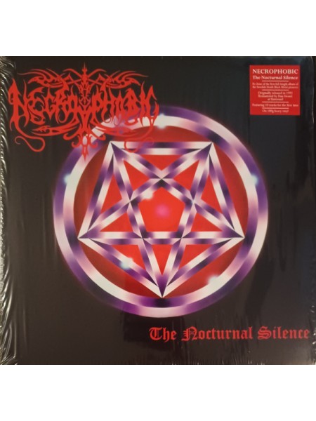 35007869		 Necrophobic – The Nocturnal Silence	" 	Death Metal"	Black, 180 Gram	1993	" 	Century Media – 19439995681"	S/S	 Europe 	Remastered	16.09.2022