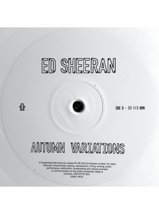 35008196	 Ed Sheeran – Autumn Variations, White, Limited	" 	Acoustic, Ballad, Indie Pop"	2023	" 	Gingerbread Man Records – 5054197767289"	S/S	 Europe 	Remastered	29.09.2023