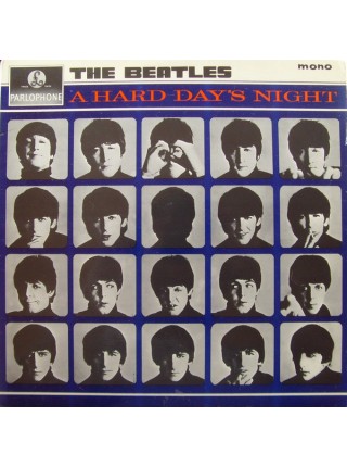 400309	Beatles	 -A Hard Day's Night(XEX 481 - 3N, 482 - 3N, Yellow / Black Labels),	1964/1964,	Parlophone ‎– PMC 1230,	UK,	EX/EX