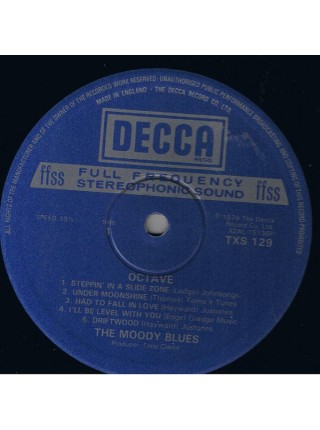 400537	Moody Blues ‎– Octave,			1978/1978,		Decca ‎– TXS 129,		UK,		EX/EX