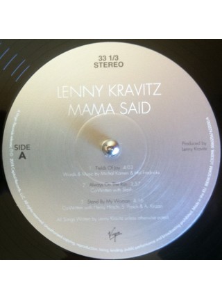 35008913	 Lenny Kravitz – Mama Said, 2lp	" 	Pop Rock, Soul"	Black, 180 Gram, Gatefold	1991	" 	Virgin – 00602567581918, UMe – 00602567581918"	S/S	 Europe 	Remastered	21.09.2018