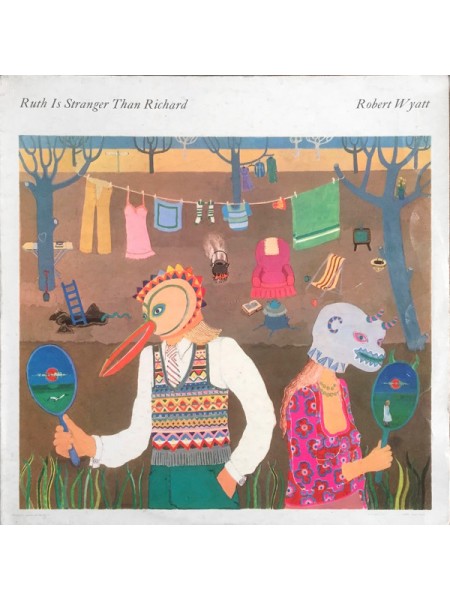 35008926	 Robert Wyatt – Ruth Is Stranger Than Richard	" 	Prog Rock"	Black	1975	" 	Domino – REWIGLP41"	S/S	 Europe 	Remastered	02.12.2016