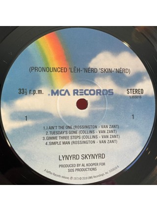 35008894	 Lynyrd Skynyrd – (Pronounced 'Lĕh-'nérd 'Skin-'nérd)	" 	Southern Rock, Blues Rock"	Black, 180 Gram, Gatefold	1973	" 	MCA Records – 5355016"	S/S	 Europe 	Remastered	29.06.2015
