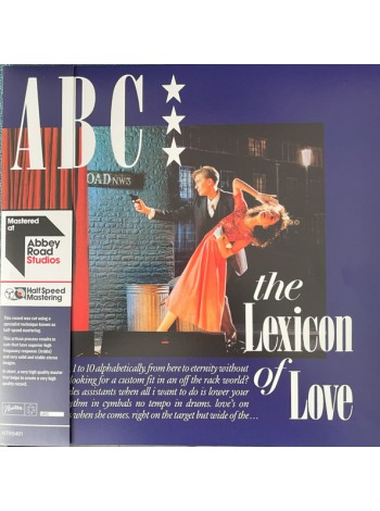35008896	 ABC – The Lexicon Of Love	" 	New Wave, Synth-pop"	Black, 180 Gram, Gatefold, Half Speed Mastering	1982	" 	Neutron Records – NTRS401, UMC – 0602445227396"	S/S	 Europe 	Remastered	04.08.2023